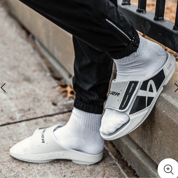 OOFOS OOAHH Sport Flex Unisex Bauer White - Picture 3 of 6